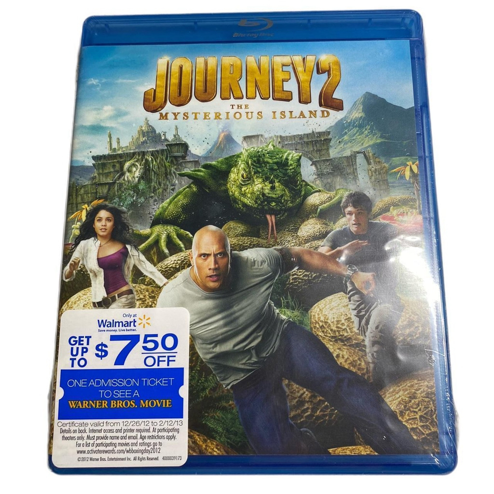 Journey 2 The Mysterious Island blu-ray movie